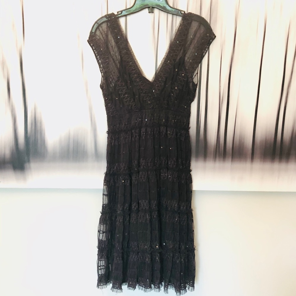 MAX STUDIO Sheer Sequin Dress.**BNWOT**